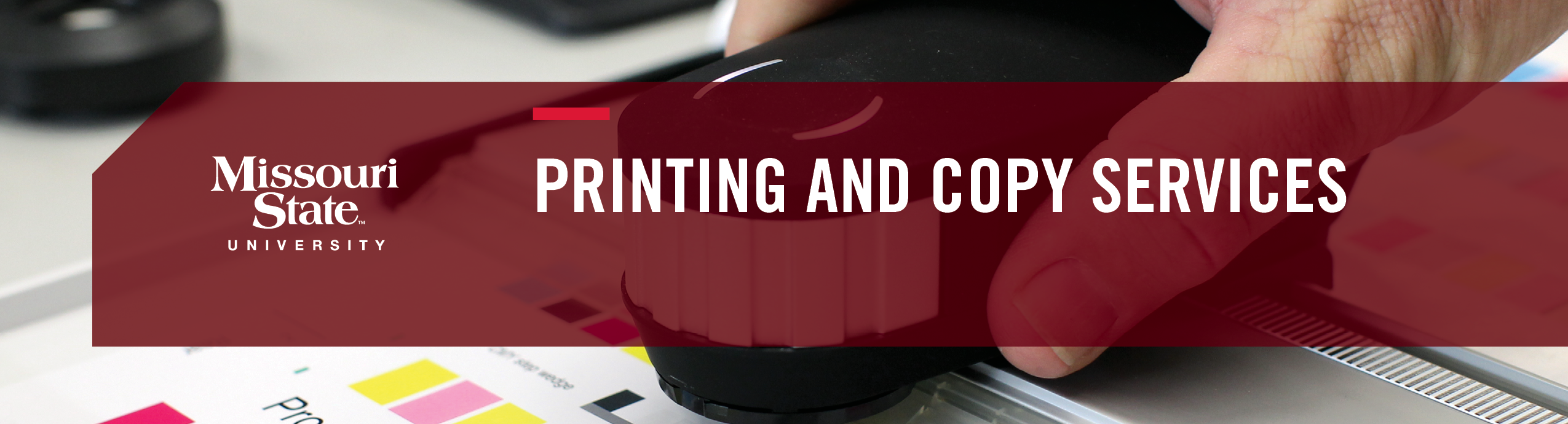 Printing Services Ordering